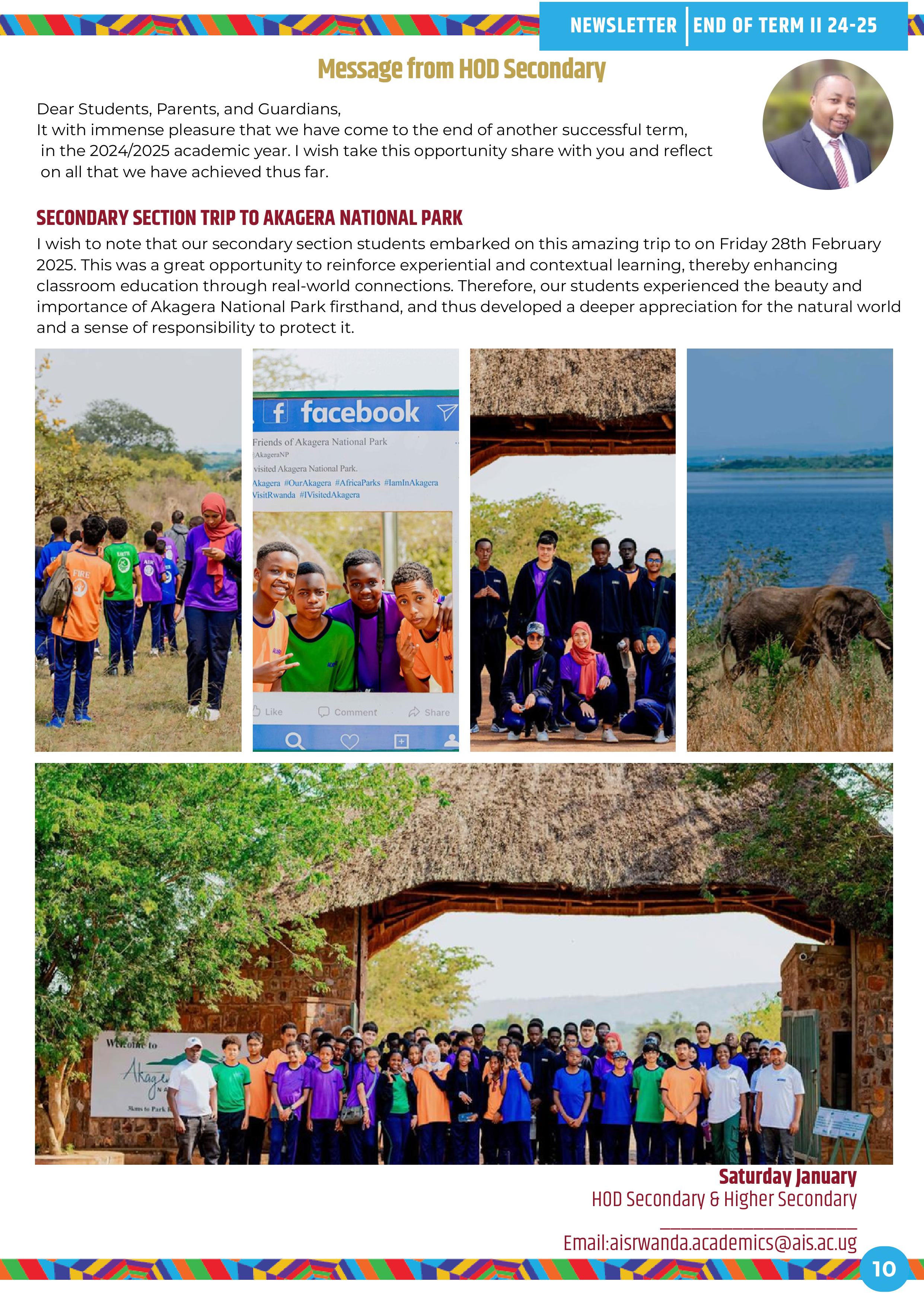 End of Term 3 Newsletter